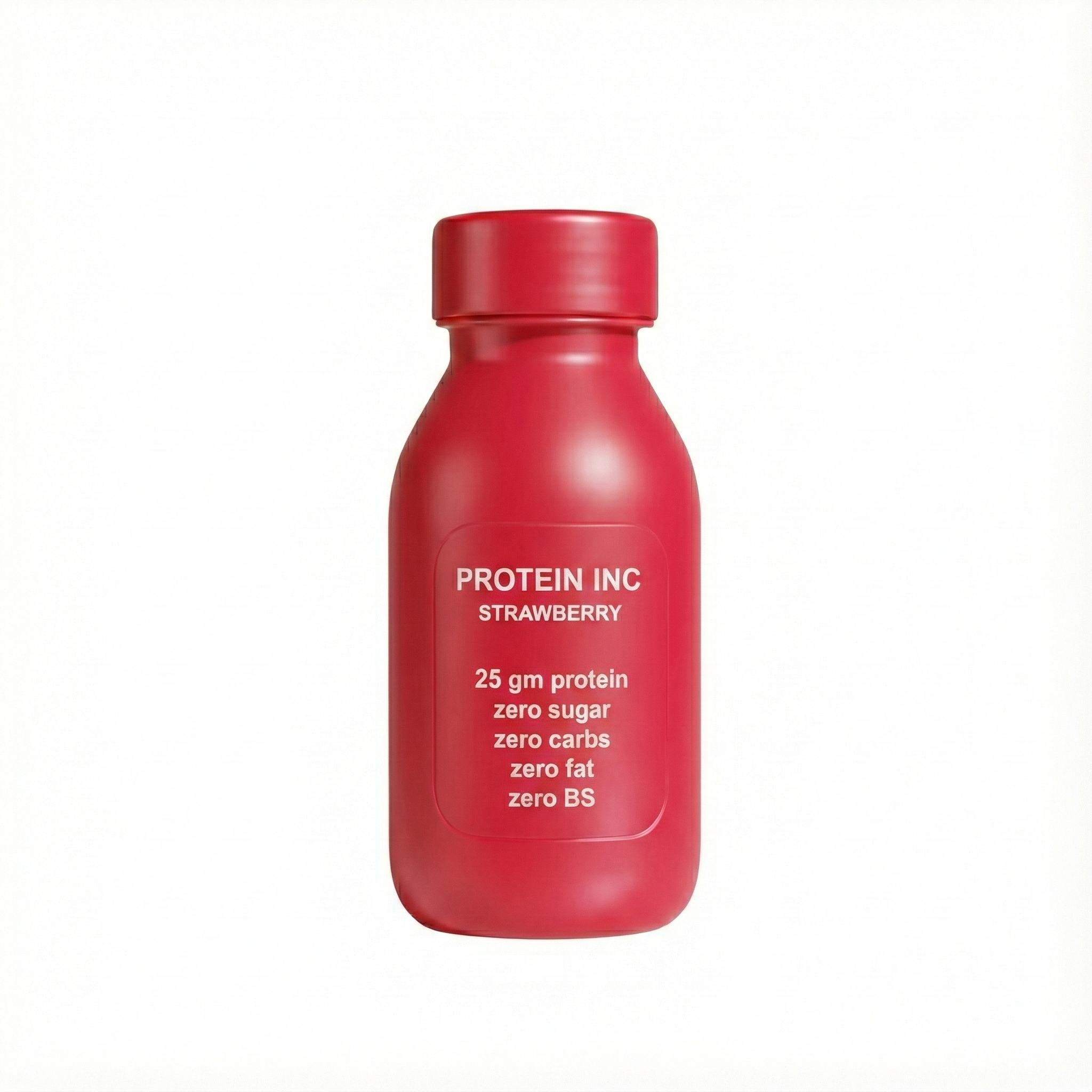 Strawberry protein shot